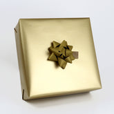 Gift Wrap Sheets - Luxury Plain Gold (Pack of 25)